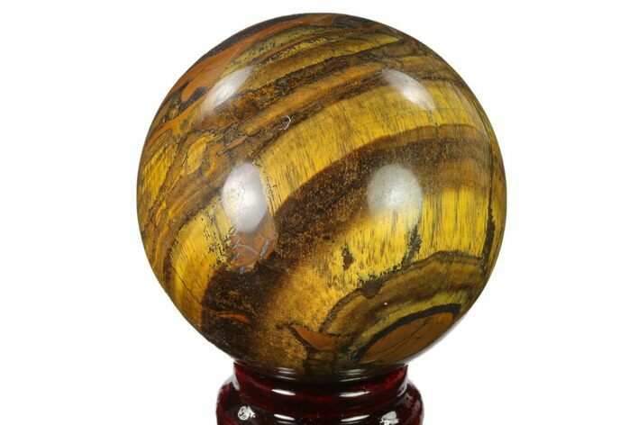 Polished Tiger's Eye Sphere #143261